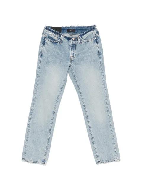 frayed-trim jeans by 7 FOR ALL MANKIND