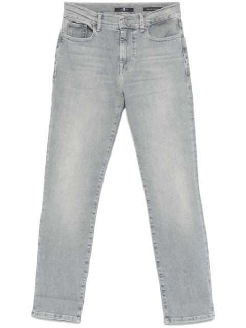 mid-rise skinny jeans by 7 FOR ALL MANKIND