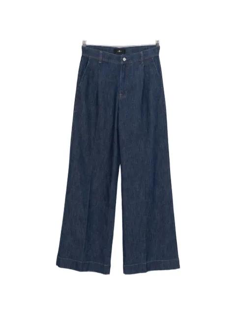 pleated jeans by 7 FOR ALL MANKIND