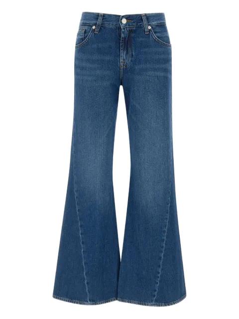 seam-detailing jeans by 7 FOR ALL MANKIND