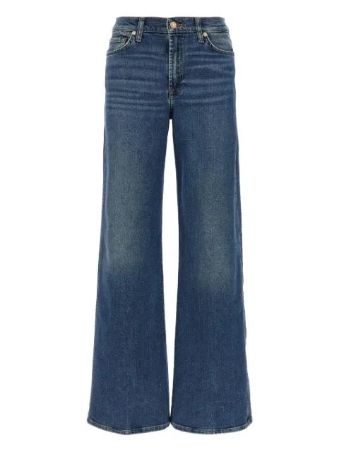 stonewashed wide-leg jeans by 7 FOR ALL MANKIND