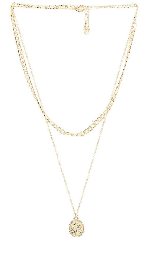 8 Other Reasons Amira Lariat in Metallic Gold by 8 OTHER REASONS