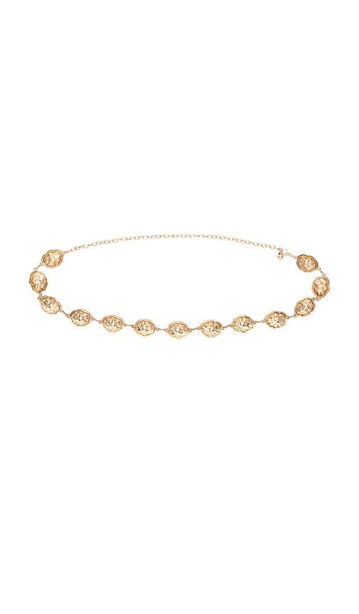 8 Other Reasons Belt in Metallic Gold by 8 OTHER REASONS