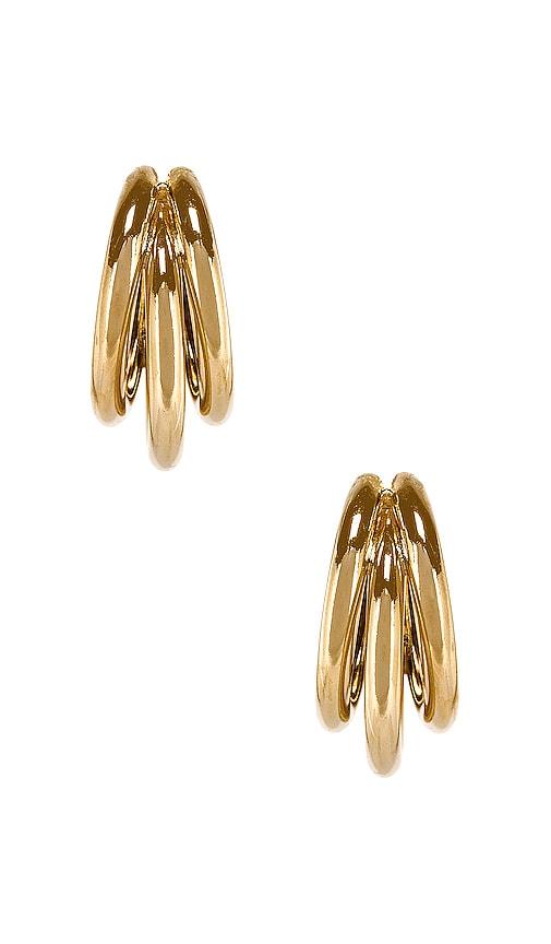8 Other Reasons Chance Hoops in Metallic Gold by 8 OTHER REASONS