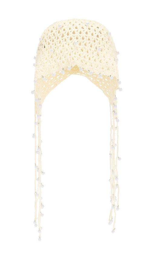 8 Other Reasons Crochet Hood in Cream by 8 OTHER REASONS