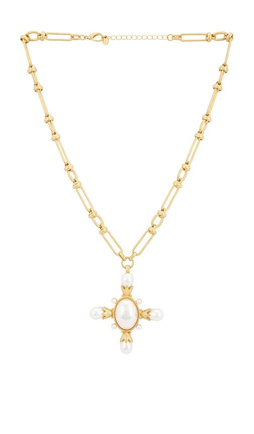 8 Other Reasons Cross Pendant in White by 8 OTHER REASONS