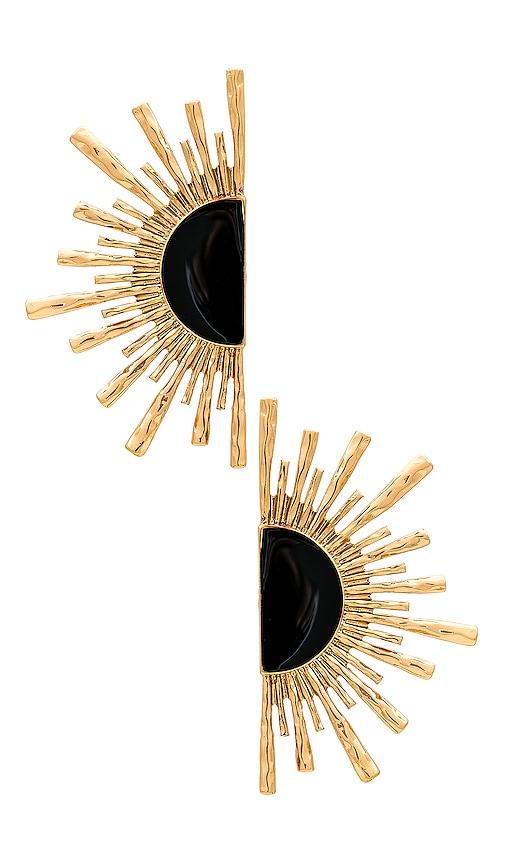 8 Other Reasons Desert Sun Earrings in Metallic Gold by 8 OTHER REASONS