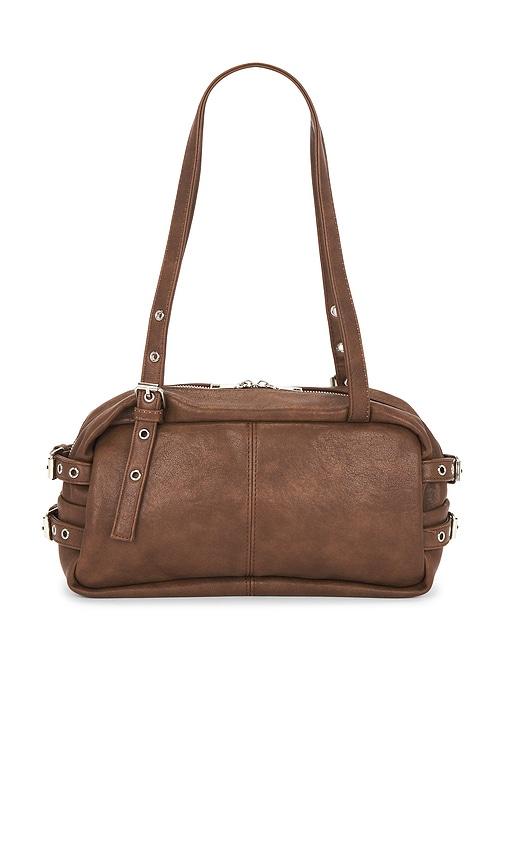 8 Other Reasons Faux Nappa Shoulder Bag in Brown by 8 OTHER REASONS