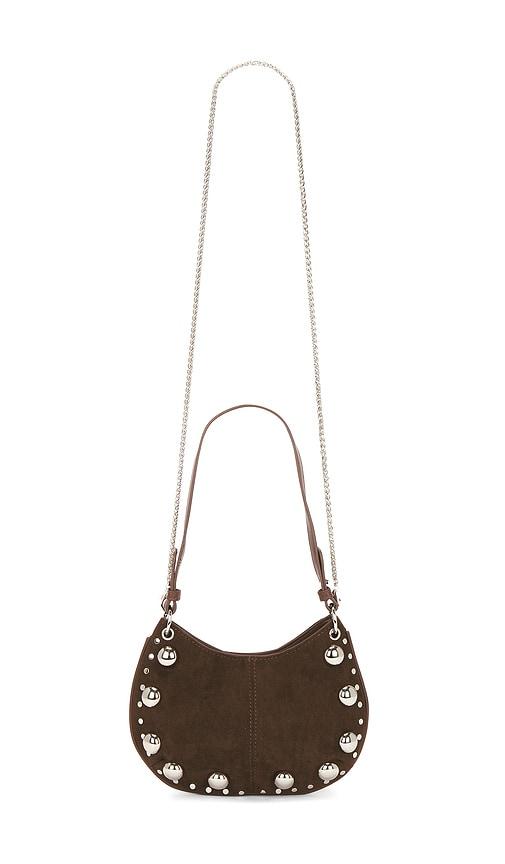 8 Other Reasons Faux Suede Shoulder Bag in Brown by 8 OTHER REASONS