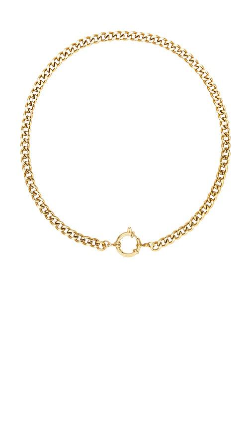 8 Other Reasons Isabel Gold Necklace in Metallic Gold by 8 OTHER REASONS