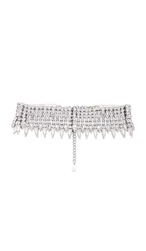8 Other Reasons Necklace in Metallic Silver by 8 OTHER REASONS