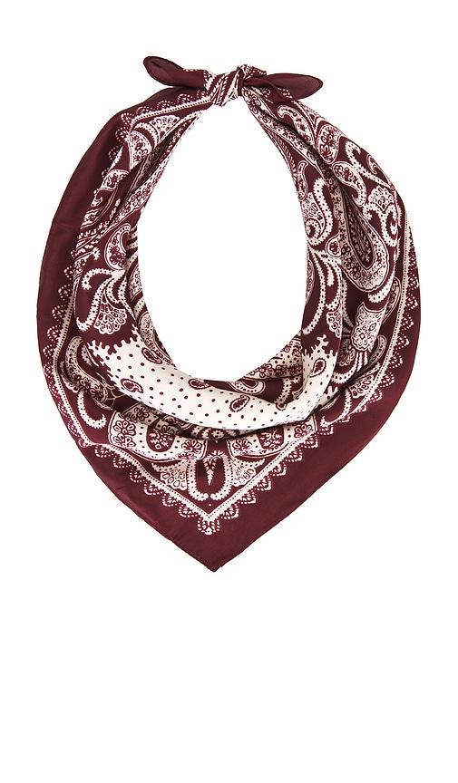 8 Other Reasons Paloma Scarves in Burgundy by 8 OTHER REASONS