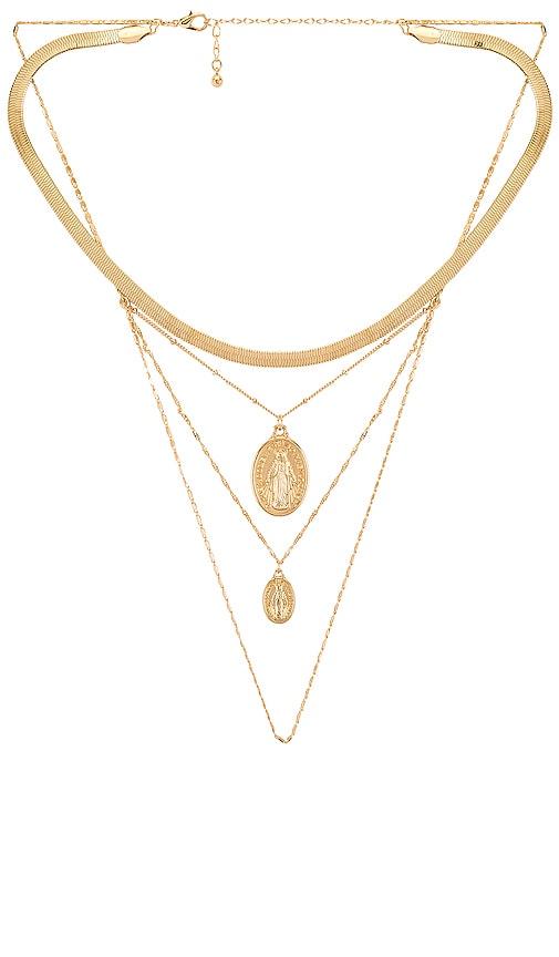 8 Other Reasons Rise Lariat in Metallic Gold by 8 OTHER REASONS