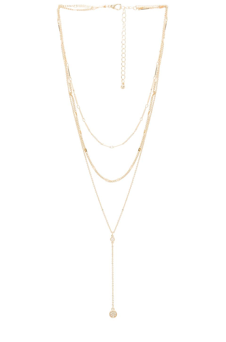 8 Other Reasons Shrine Lariat in Metallic Gold by 8 OTHER REASONS