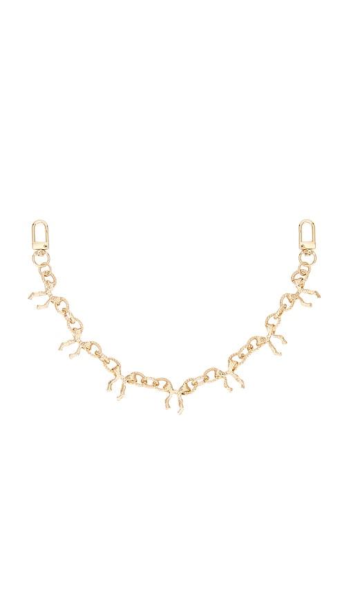 8 Other Reasons Tatum Bag Charms in Metallic Gold by 8 OTHER REASONS