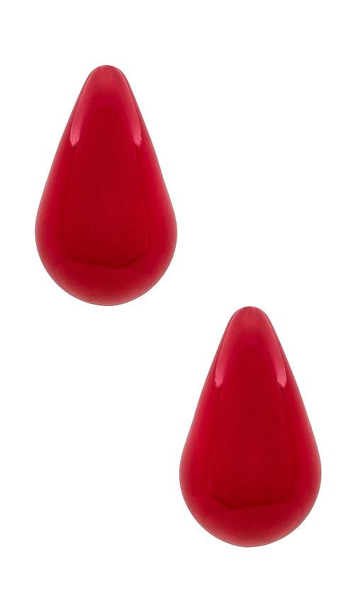 8 Other Reasons Teardrop Earrings in Red by 8 OTHER REASONS