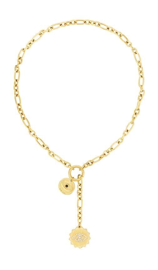 8 Other Reasons Third Eye Lariat in Metallic Gold by 8 OTHER REASONS