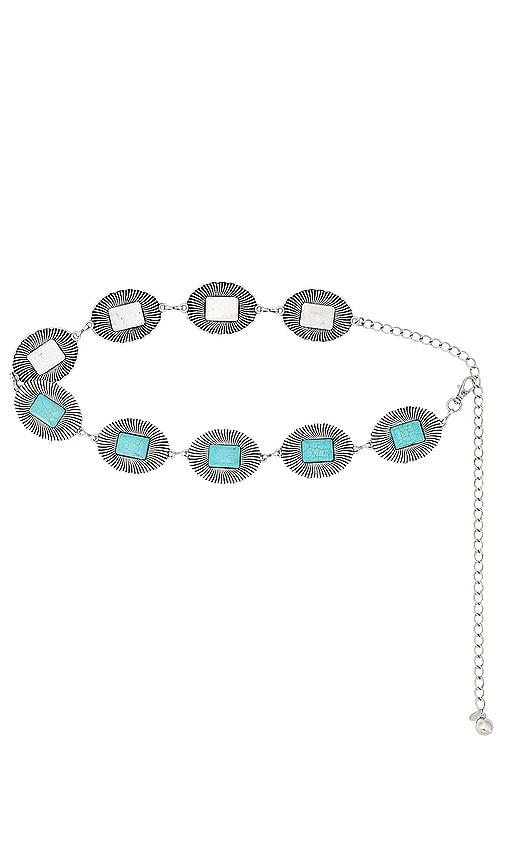 8 Other Reasons Western Chain Belt in Metallic Silver by 8 OTHER REASONS