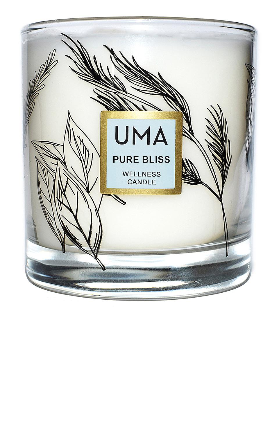 UMA Pure Bliss Wellness Candle in White by 827