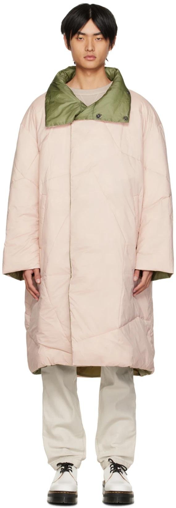 Pink Blanks Reversible Coat by A. A. SPECTRUM