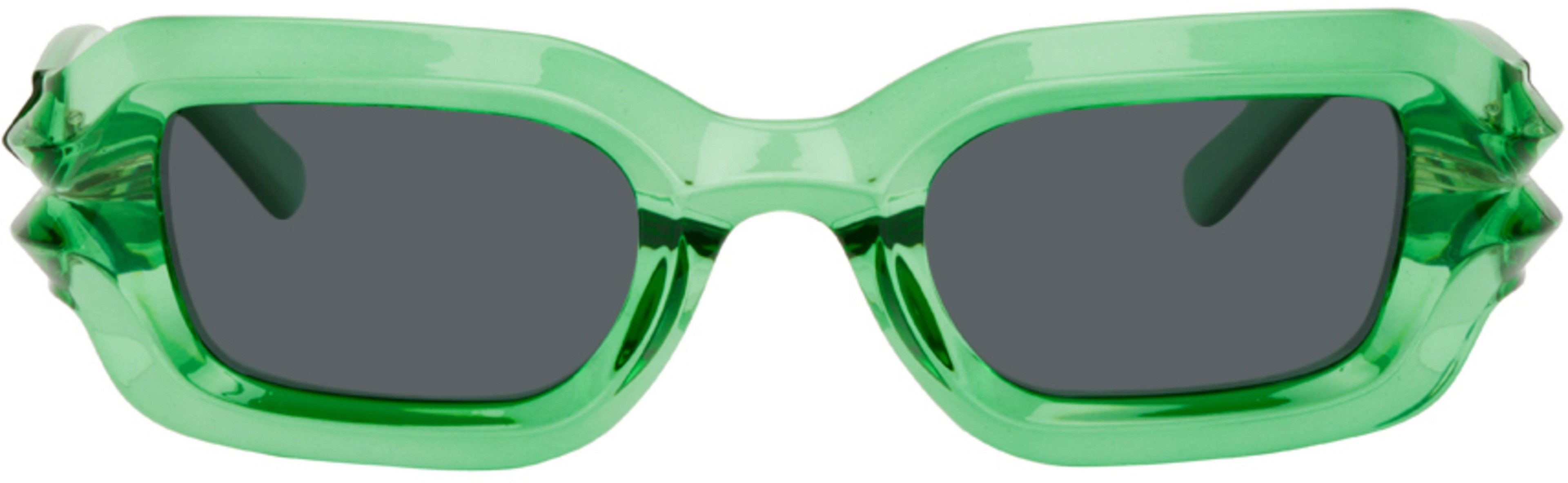 Green Bolu Sunglasses by A BETTER FEELING