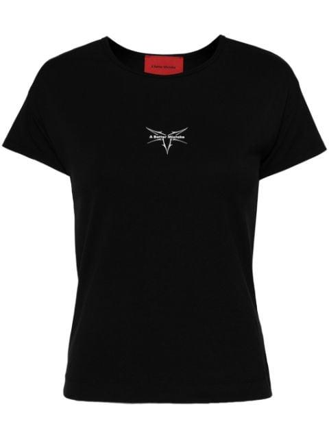 logo-print T-shirt by A BETTER MISTAKE