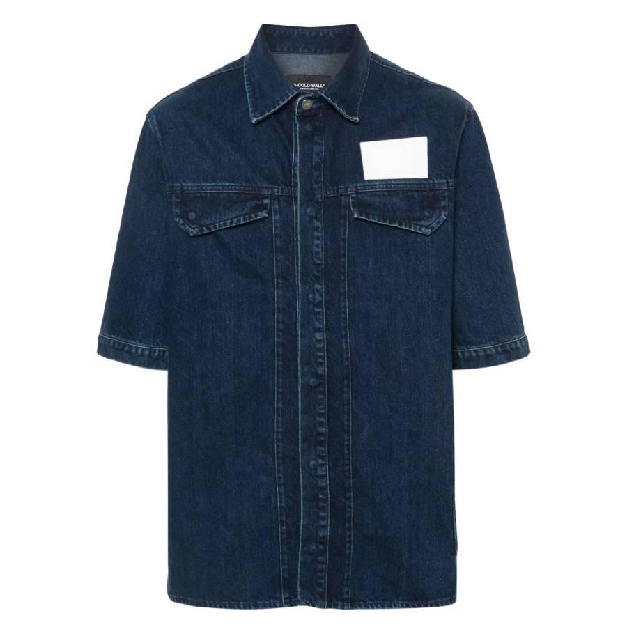 A Cold Wall Discourse Cotton Denim Shirt by A-COLD-WALL*