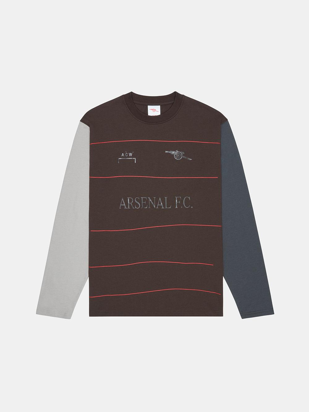 ACW* Arsenal F.C. Gillespie LS T-Shirt Rust by A-COLD-WALL*