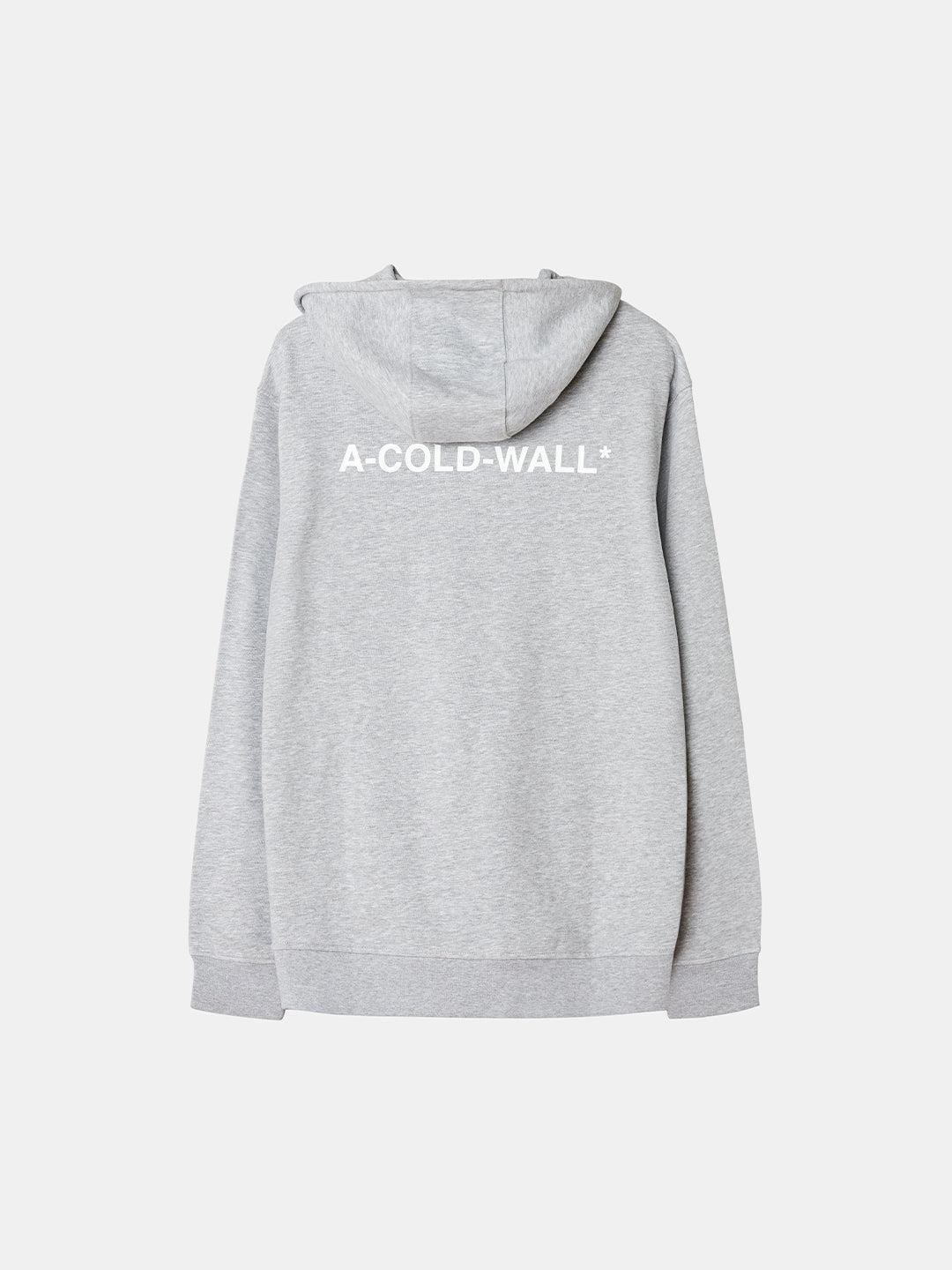 Balmore Logo Hoodie Grey Marl by A-COLD-WALL*