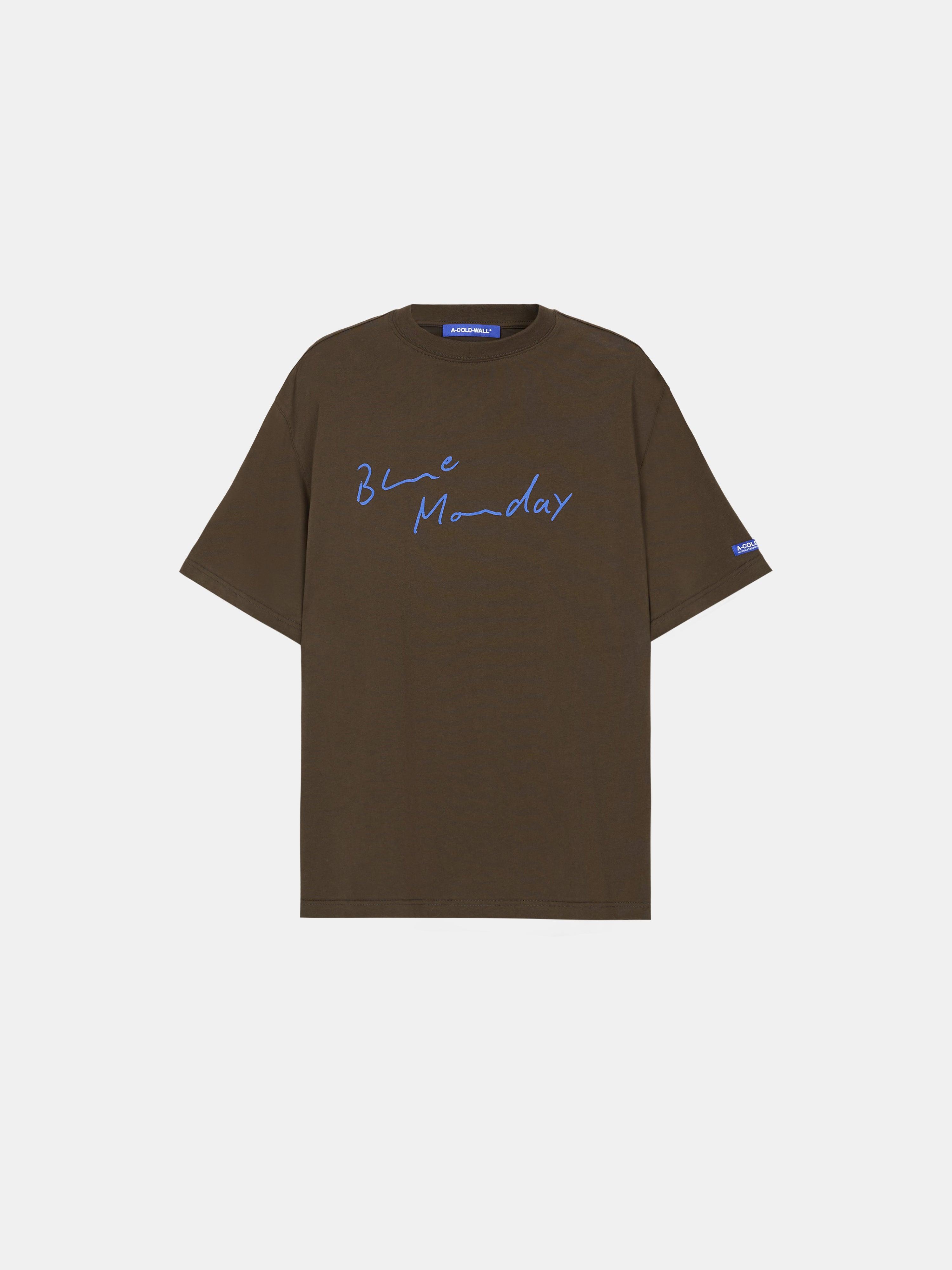 Blue Monday T-Shirt Rust by A-COLD-WALL*