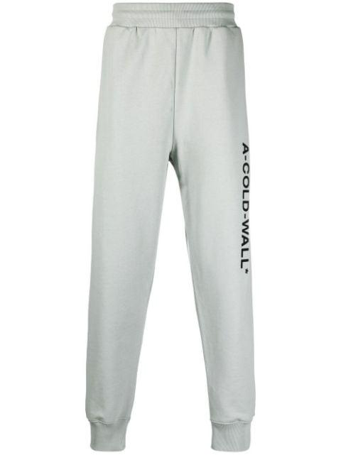 Essential logo-print track pants by A-COLD-WALL*