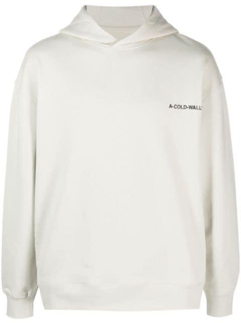 Essentials logo-print cotton hoodie by A-COLD-WALL*