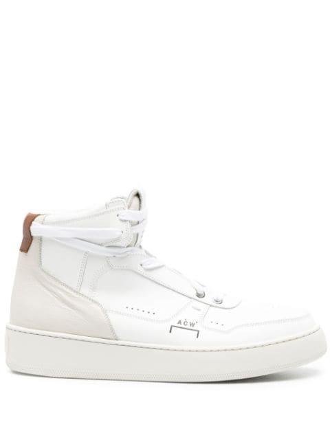 Luol high-top leather sneakers by A-COLD-WALL*
