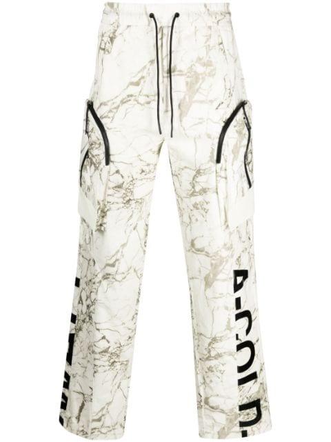 Overset Tech marbled trousers by A-COLD-WALL*