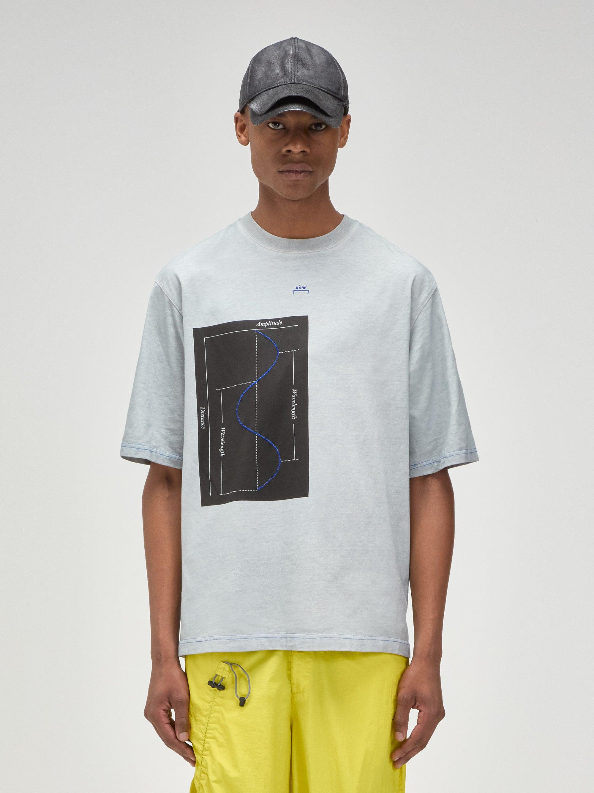 Waveform T-Shirt Stone by A-COLD-WALL*