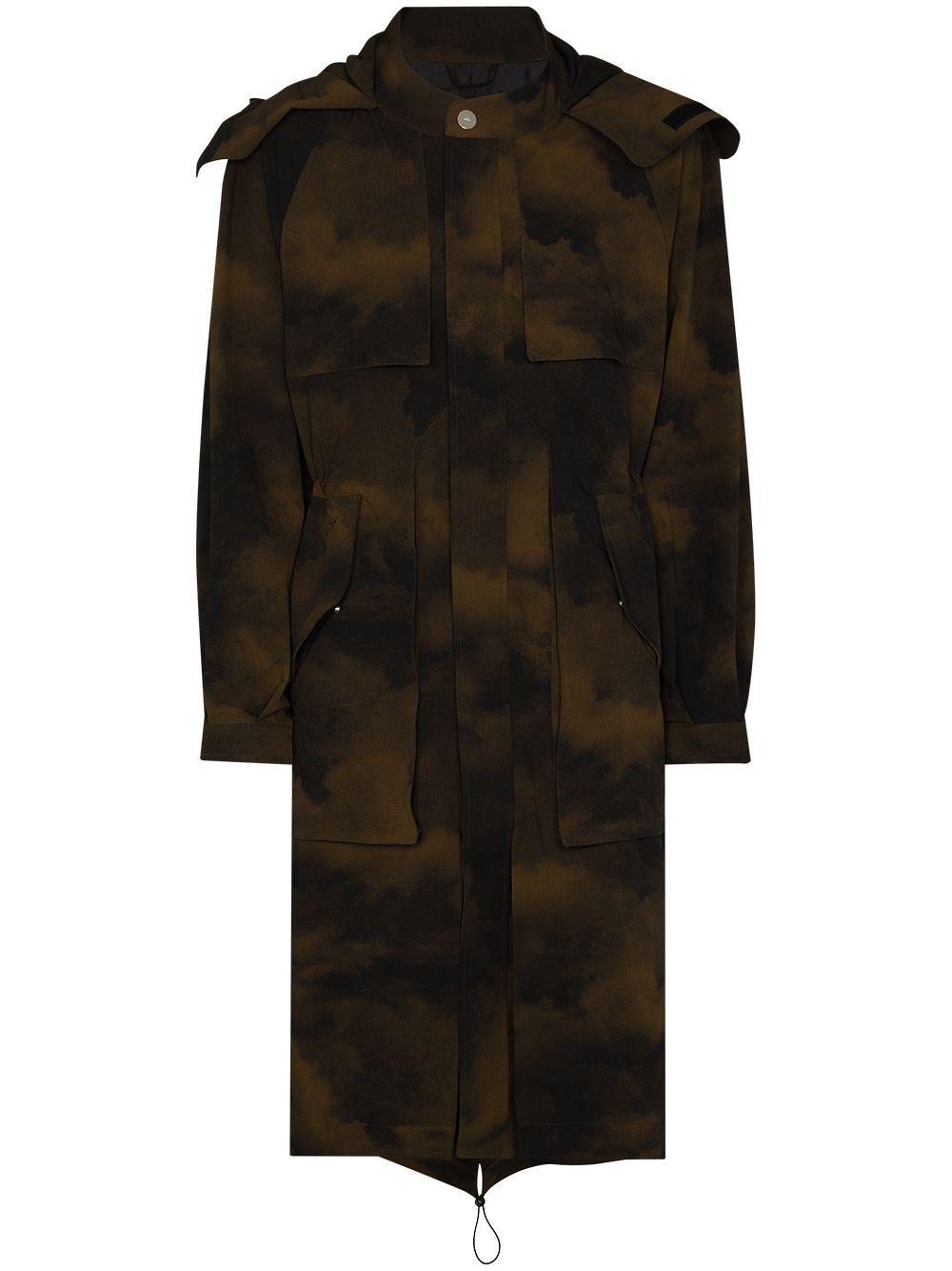 camouflage print coat by A-COLD-WALL*