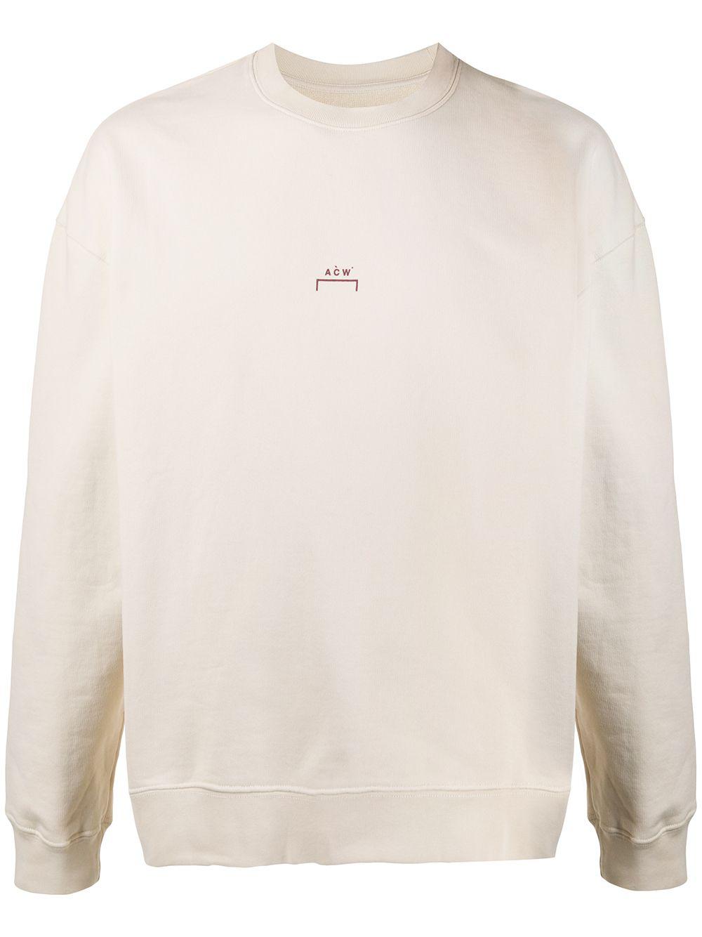 crew neck logo printed sweatshirt by A-COLD-WALL*