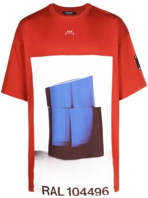 graphic-print short-sleeve T-shirt by A-COLD-WALL*