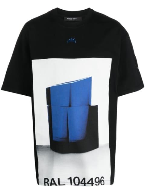 graphic-print short-sleeve T-shirt by A-COLD-WALL*