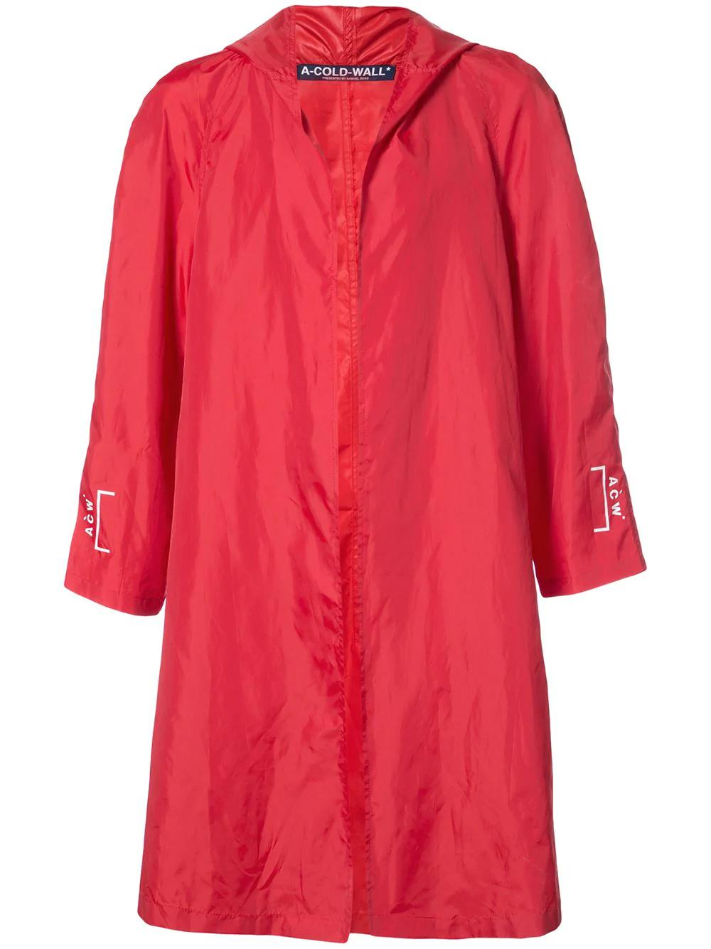 hoodied raincoat by A-COLD-WALL*
