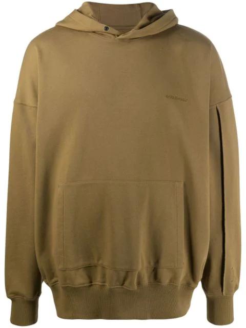 logo-embroidered hoodie by A-COLD-WALL*