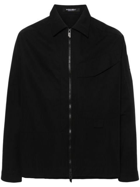 logo-embroidered ripstop overshirt by A-COLD-WALL*
