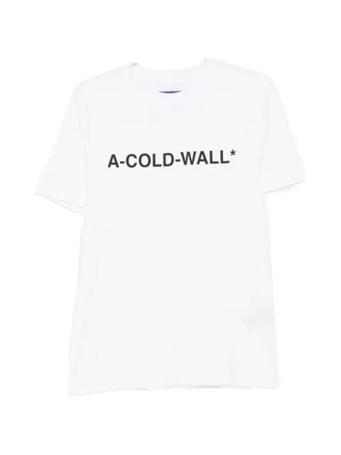 logo-print T-shirt by A-COLD-WALL*