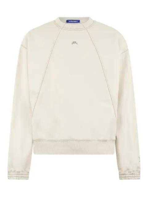 panelled cotton sweatshirt by A-COLD-WALL*