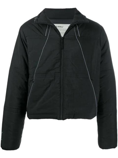piped-trim padded jacket by A-COLD-WALL*