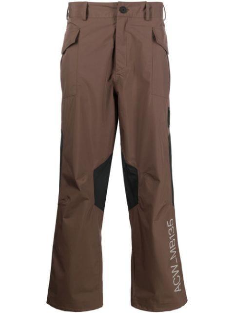 straight-leg cargo trousers by A-COLD-WALL*