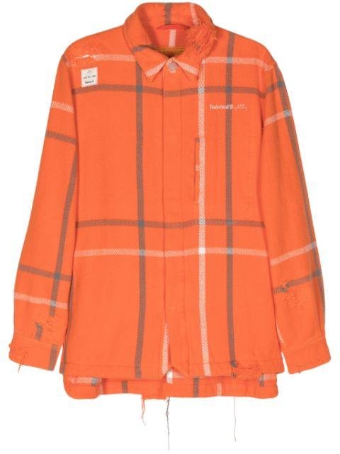 x Timberland® checked overshirt by A-COLD-WALL*