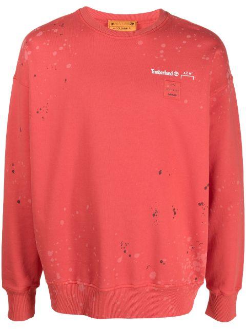 x Timberland crew-neck sweatshirt by A-COLD-WALL*