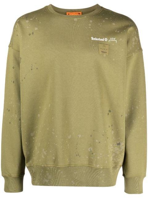 x Timberland faded-effect sweatshirt by A-COLD-WALL*