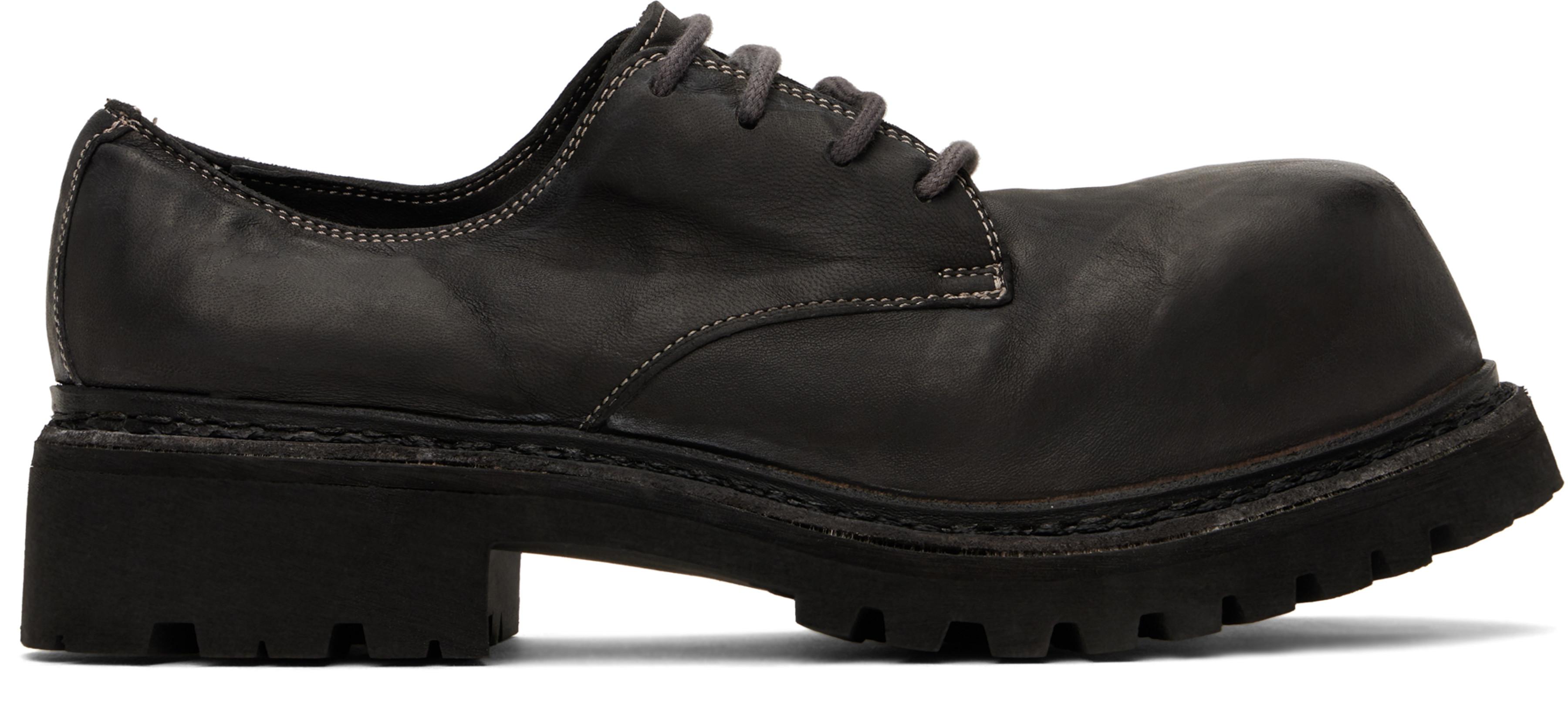 SSENSE Exclusive Gray Prisma Derbys by A DICIANNOVEVENTITRE